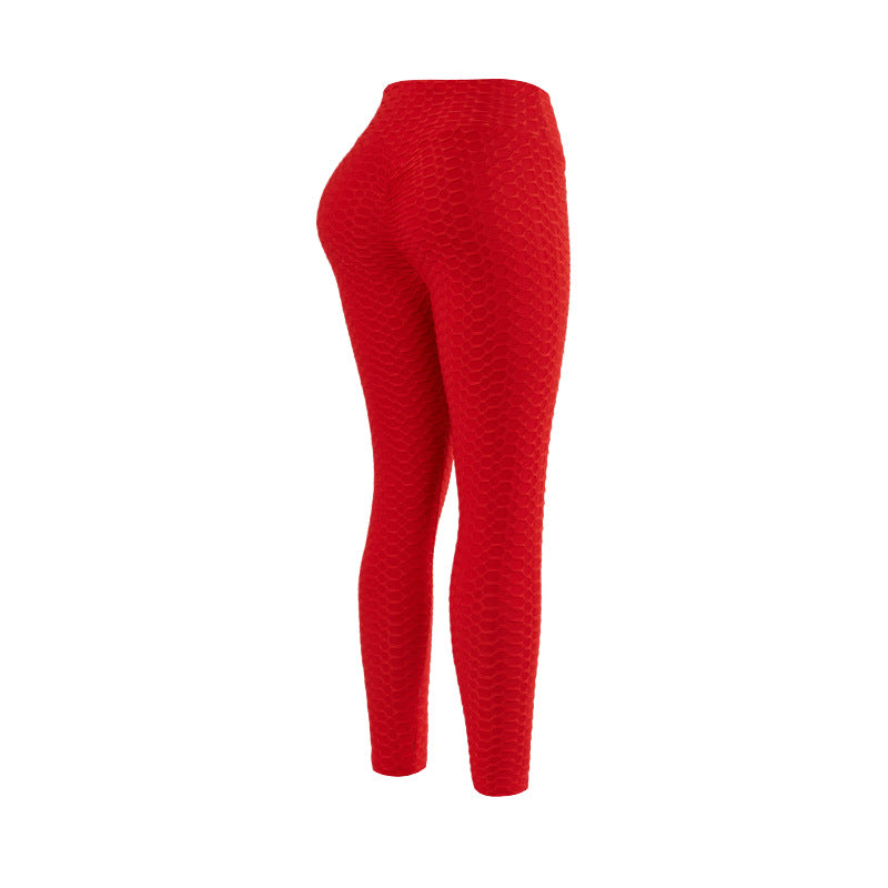 Damen Sportliche Leggings mit strukturierter Oberfläche EB