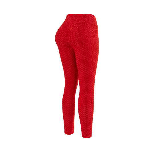 Damen Sportliche Leggings mit strukturierter Oberfläche EB