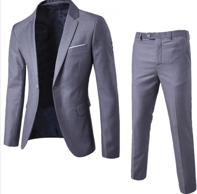 Herren eleganter Anzug mit Farbverlauf EB