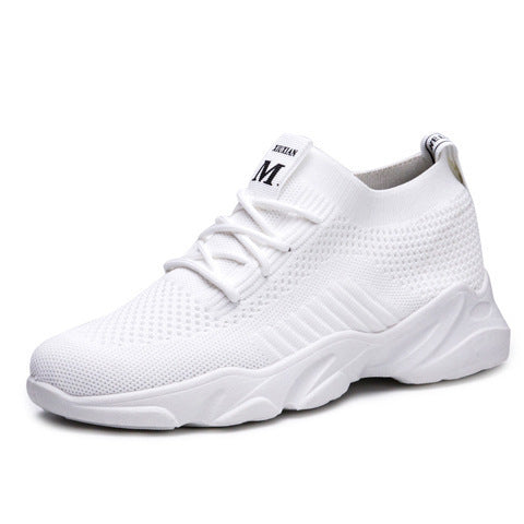 Damen Atmungsaktive und flexible Sneakers mit elastischem Strickobermaterial EB