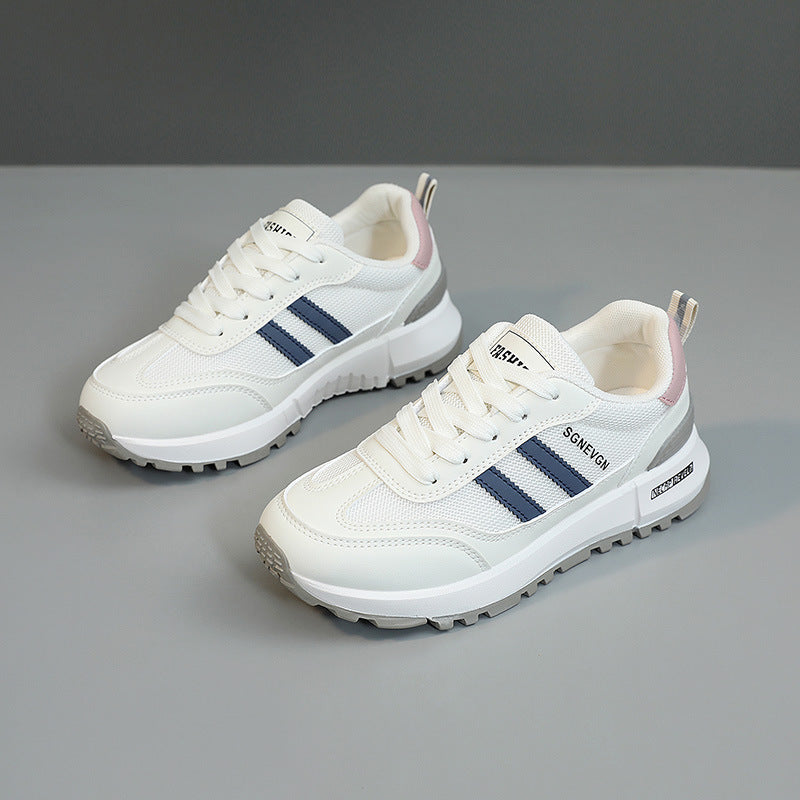 Damen Sportliche Sneakers mit atmungsaktiver Mesh-Oberfläche und dämpfender Laufsohle EB 1771555409