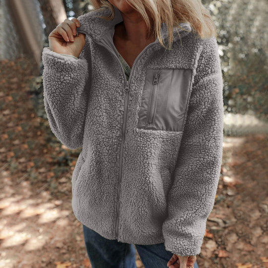 EB | Lockere und Warme Jacke für Frauen
