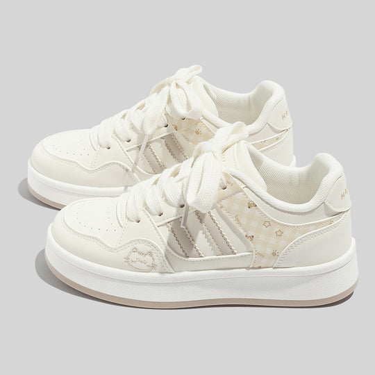 Damen Sneakers im verspielten Design mit tierischen Applikationen und bequemer Dämpfung EB