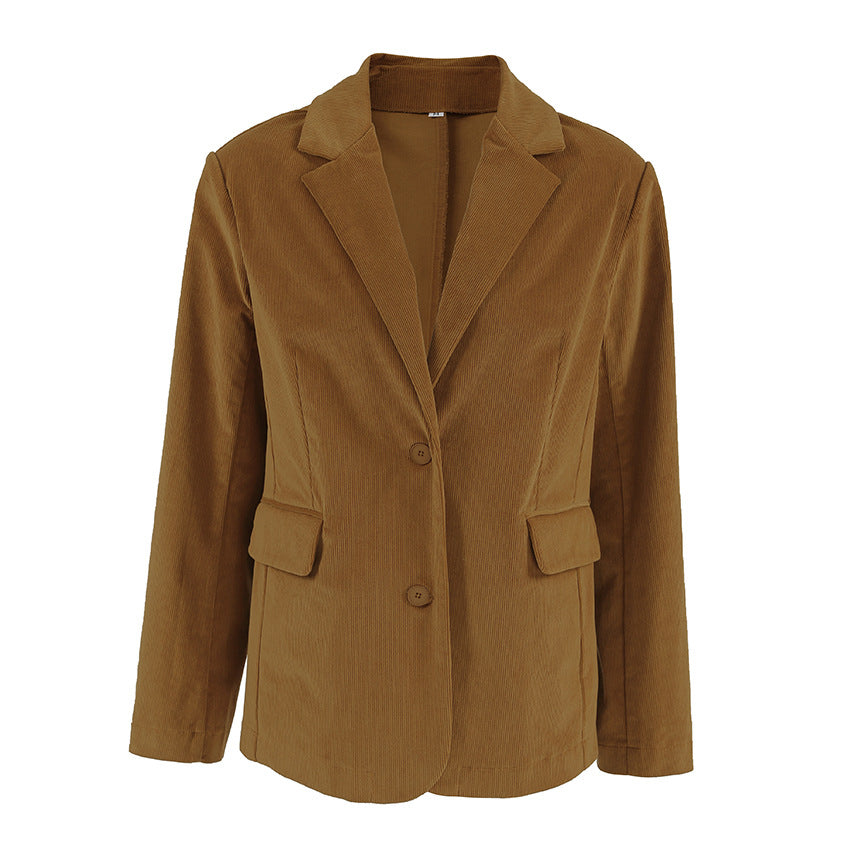 Damen Eleganter und bequemer Cord Blazer EB