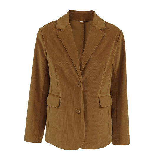 Damen Eleganter und bequemer Cord Blazer EB