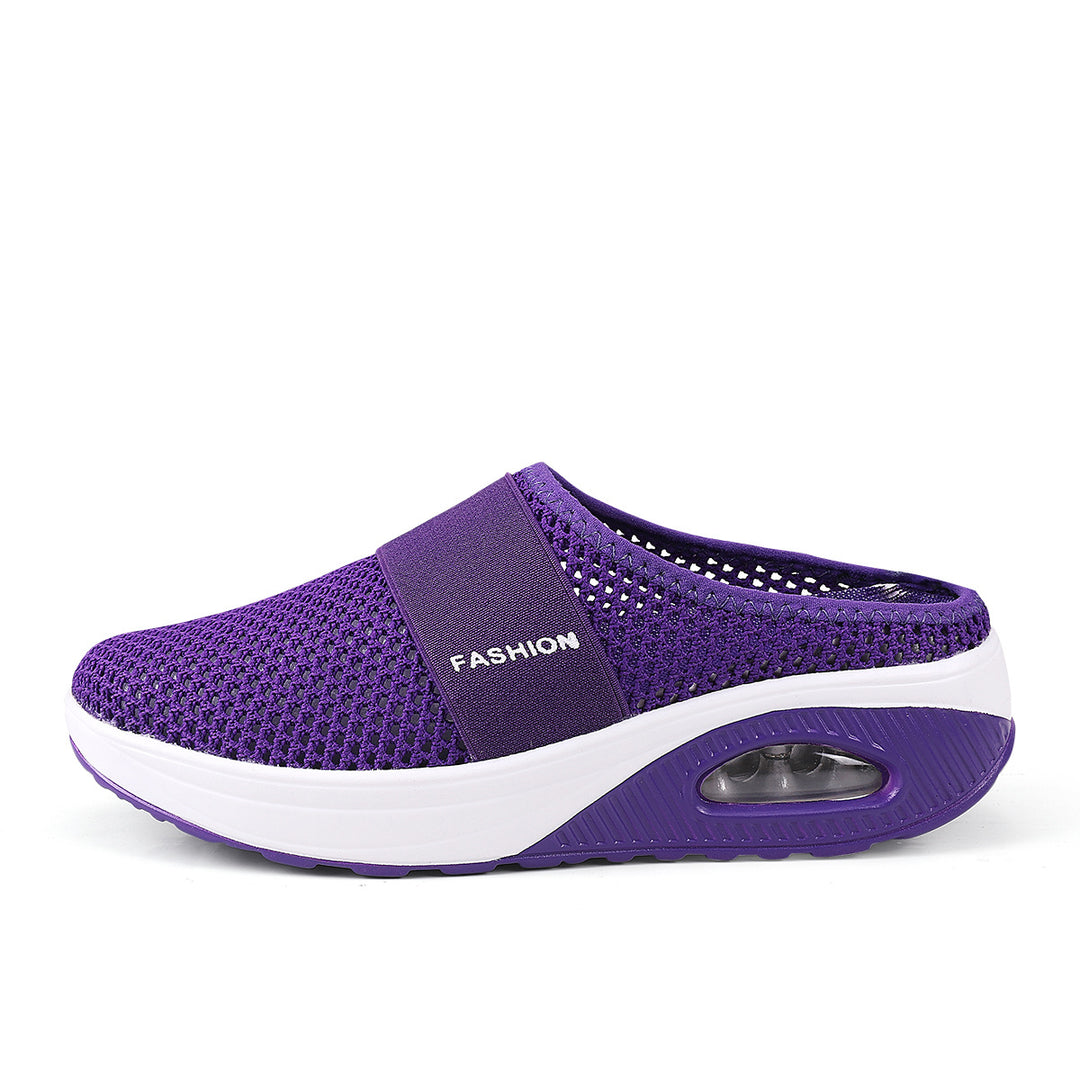 Damen Atmungsaktive Freizeitclogs mit rutschfester Sohle EB