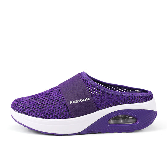 Damen Atmungsaktive Freizeitclogs mit rutschfester Sohle EB