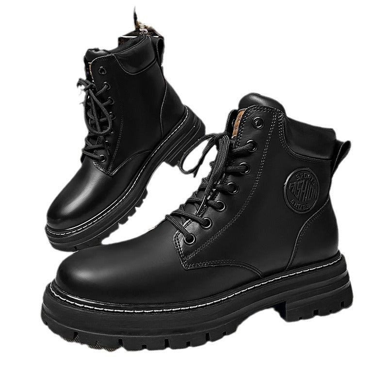 Damen Winterstiefel mit robustem Design und rutschfester Profilsohle EB