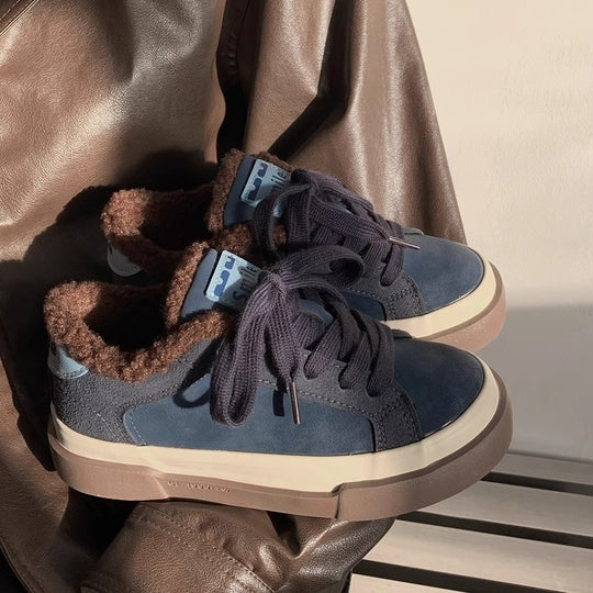 Damen Sneaker mit kuscheligem Innenfutter und robustem Obermaterial EB