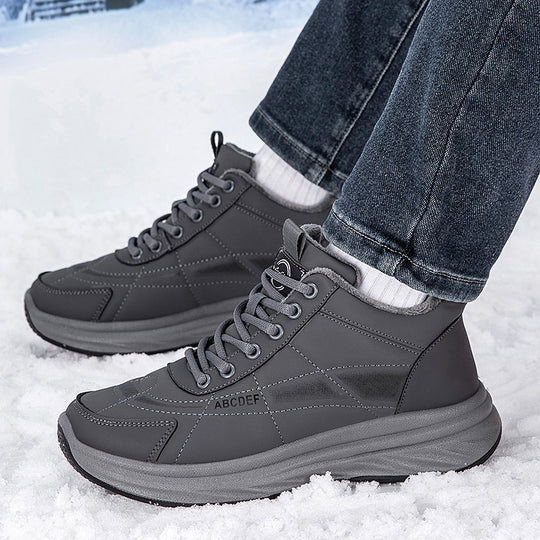 Damen Winterliche Schnürstiefel mit isolierendem Futter EB