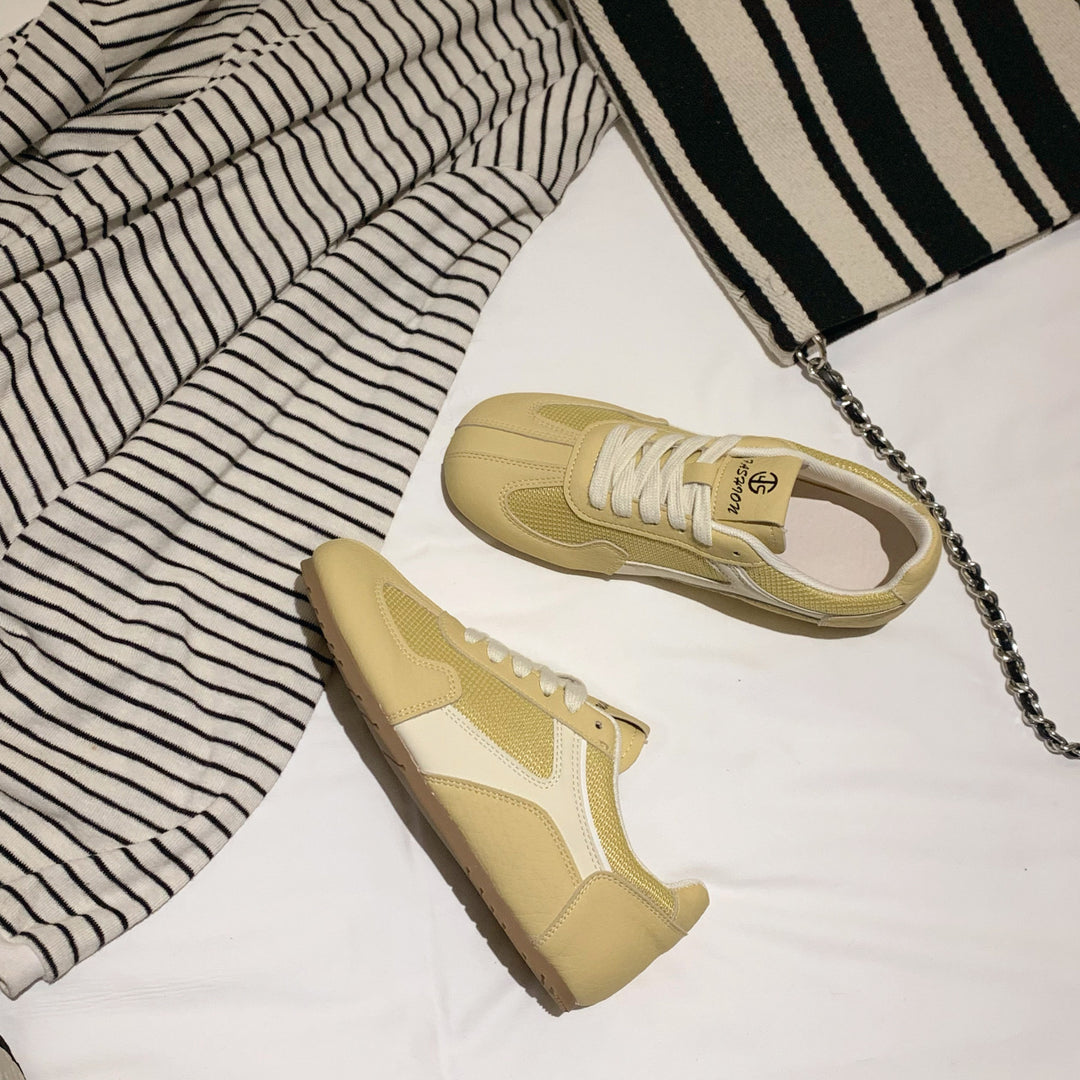 Damen Leichte Freizeitsneaker mit atmungsaktivem Netzmaterial und flexibler Sohle EB