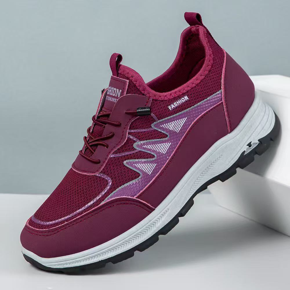 Damen Sportliche Mesh-Laufschuhe mit rutschfester Sohle EB