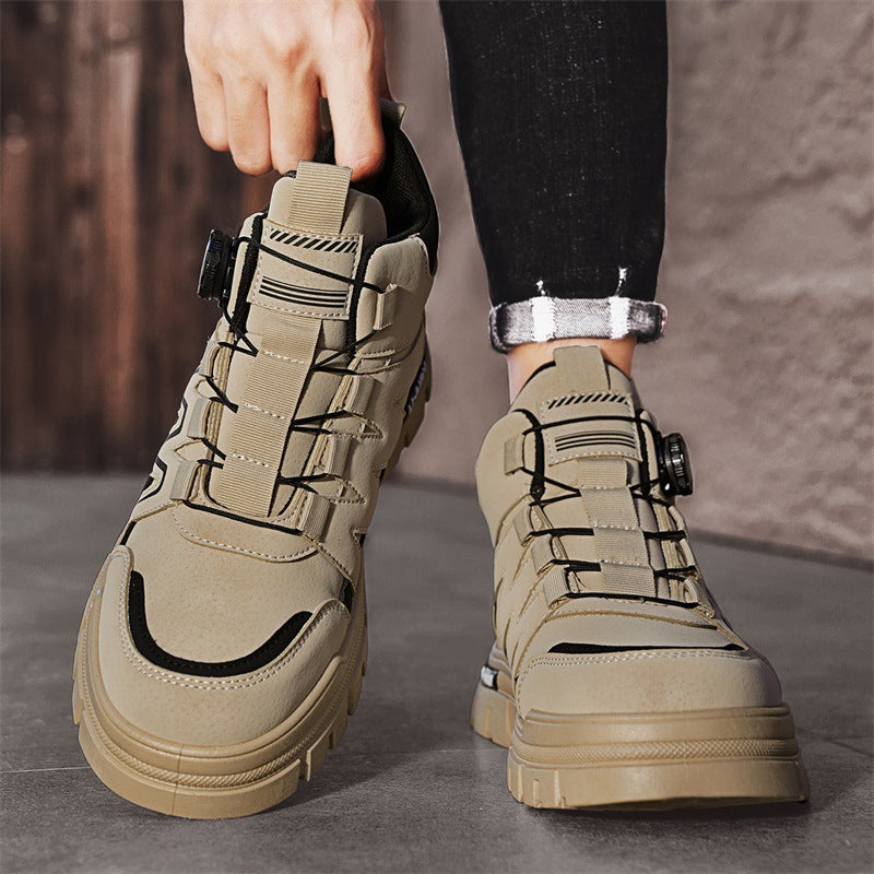 Herren robuste und funktionale Wanderschuhe mit antirutsch Sohle EB