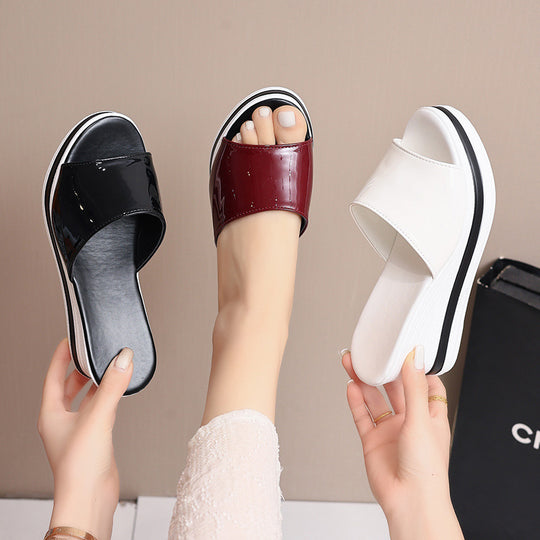 Damen Wedge-Pantoletten mit komfortablem Fußbett und stylischem Design EB