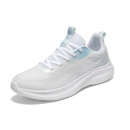 Damen Sportliche atmungsaktive Sneakers mit flexiblem Obermaterial EB