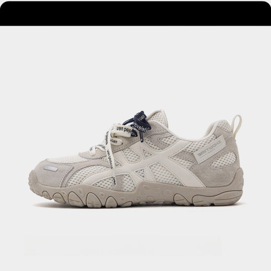 Damen Sportliche Freizeitschuhe mit atmungsaktiver Mesh-Oberfläche und rutschfester Laufsohle EB