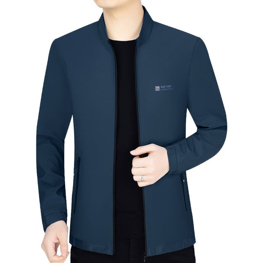 Herren Winddichte Softshell-Übergangsjacke mit wärmendem Teddyfutter EB