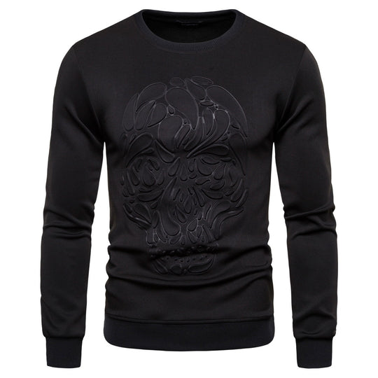 Herren Sweatshirt mit einzigartigem Totenkopfdesign EB