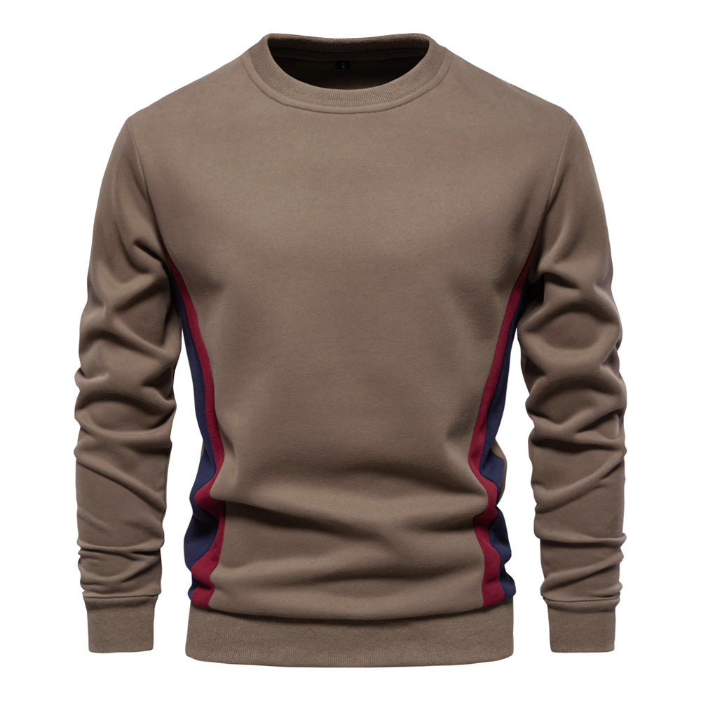 Herren Freizeit-Sweatshirt mit modernem Farbblockdesign EB