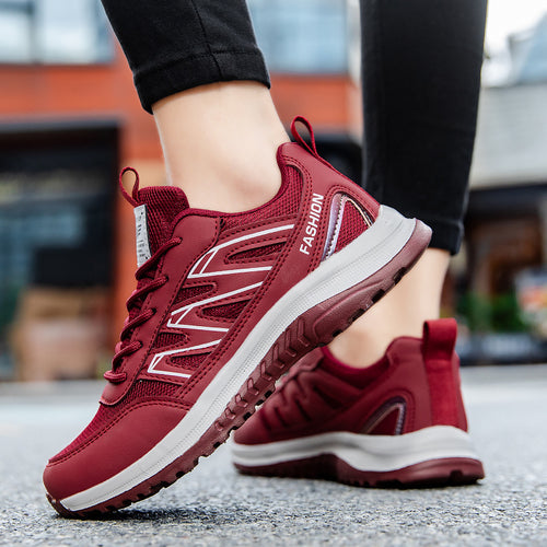 Damen Sportliche Multifunktionsschuhe mit rutschfester Sohle und atmungsaktivem Obermaterial EB