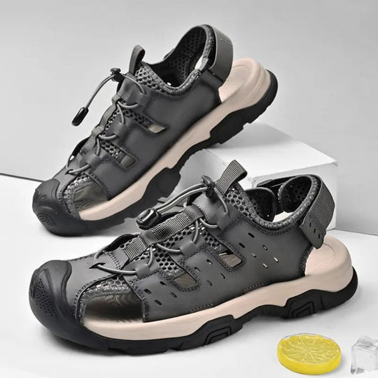 Damen Sportliche Outdoor-Sandalen mit atmungsaktivem Obermaterial und rutschfester Sohle EB
