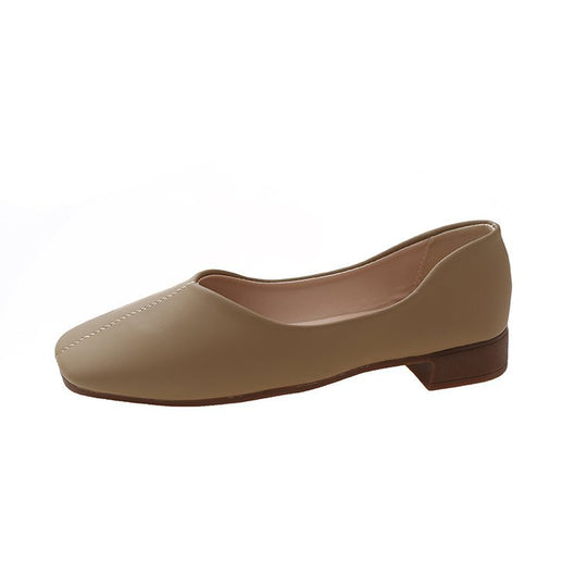 Damen elegante Mokassins mit modischer Naht EB