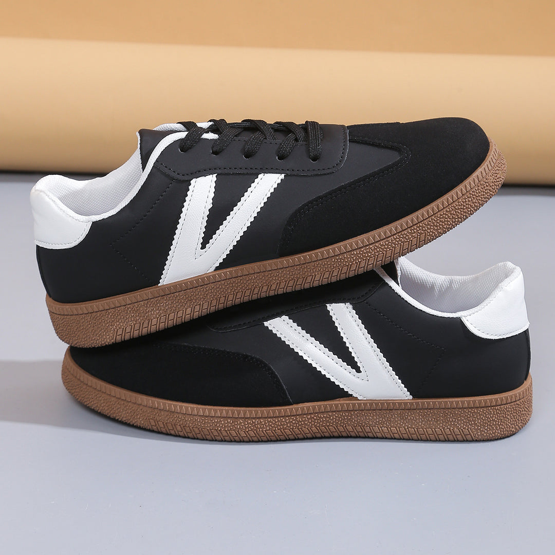 Damen Sportliche Sneakers mit trendiger Gummisohle und atmungsaktivem Obermaterial EB