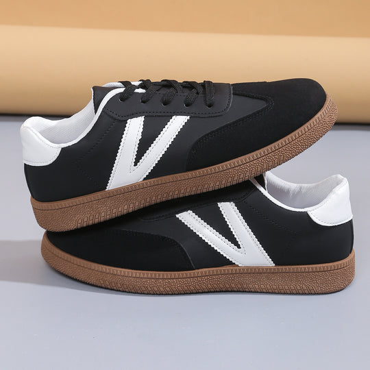 Damen Sportliche Sneakers mit trendiger Gummisohle und atmungsaktivem Obermaterial EB