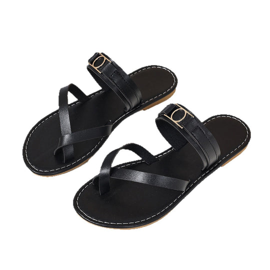 Damen Elegante und stilvolle Riemchen-Sandalen EB