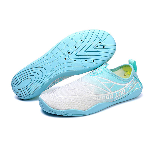 Damen Aqua-Freizeitschuhe mit elastischem Obermaterial und rutschfester Sohle EB
