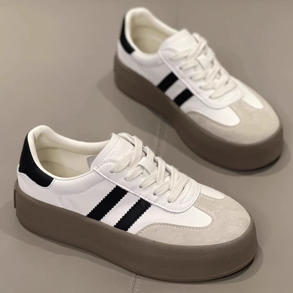 Damen Plateausneaker mit robustem Sohlenprofil und komfortablem Obermaterial EB