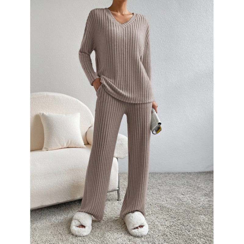 Damen bequemer Strickanzug EB
