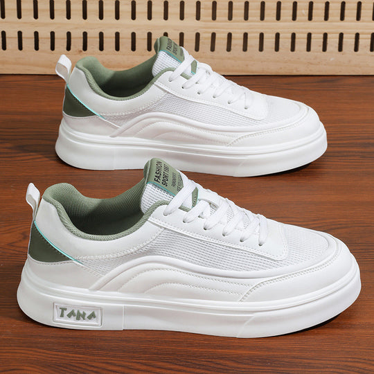 Damen Sportliche Sneaker mit atmungsaktiver Mesh-Oberfläche EB
