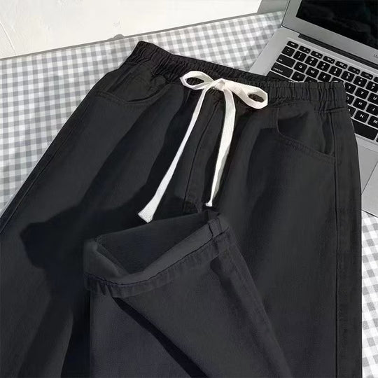 Herren Sportliche Freizeithose mit Kordelzug und tiefen Taschen EB