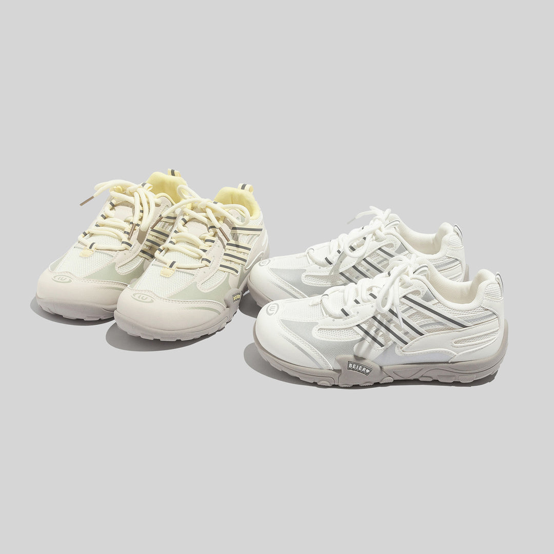 Damen Sportliche Lauf- und Freizeitschuhe mit atmungsaktiven Einsätzen und rutschfester Sohle EB