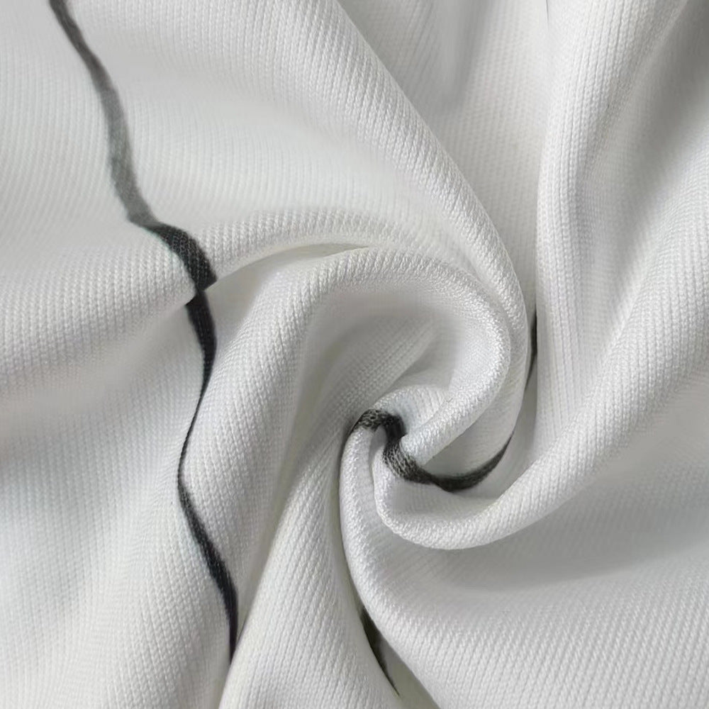 Damen Sportliche Blumenkapuzenjacke mit Reißverschluss und figurfreundlichem Schnitt EB
