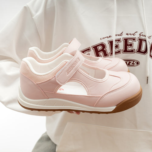 Damen Komfortable Slip-On Sneakers mit atmungsaktiver Mesh-Oberfläche und rutschfester Sohle EB