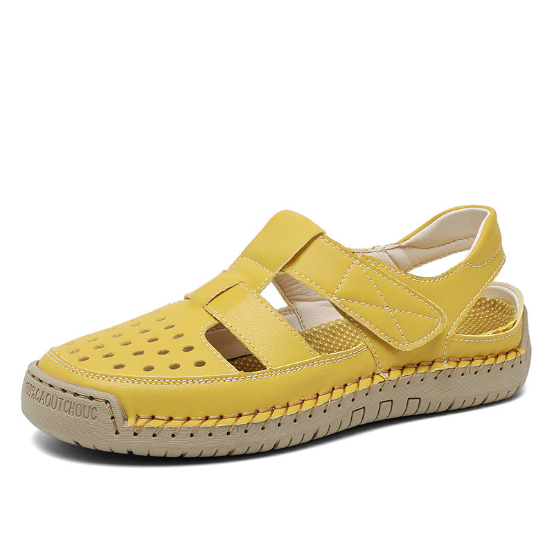 Damen Bequeme und luftige Freizeitsandalen mit ergonomischem Fußbett EB