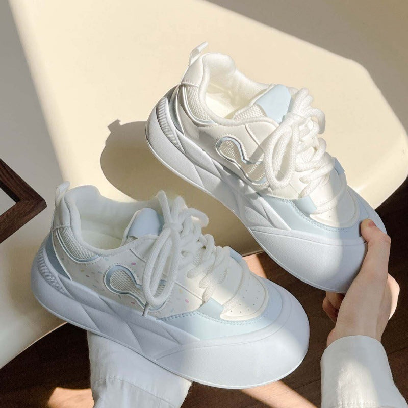 Damen Sportliche Sneakers mit komfortablem Fußbett und atmungsaktivem Obermaterial EB