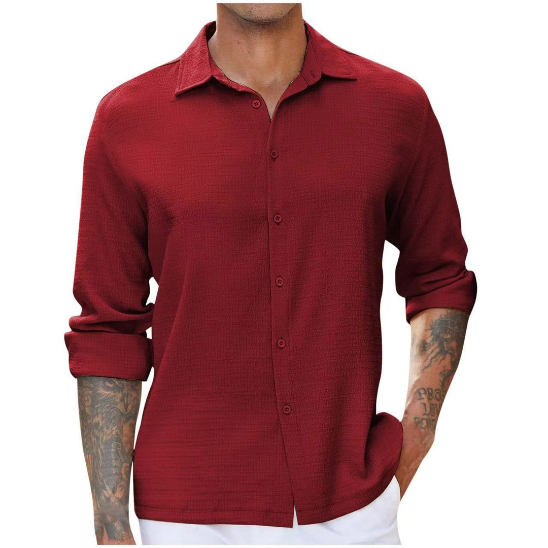 Herren Langarmhemd EB