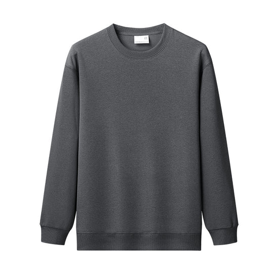 Damen lässiger Sweatshirt mit Rundhalsausschnitt EB