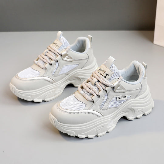 Damen Sportliche Sneaker mit ergonomischer Dämpfung und atmungsaktiver Mesh-Oberfläche EB