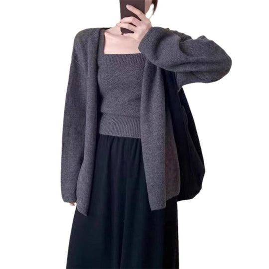 Damen Modischer Cardigan im lässigen Stil EB
