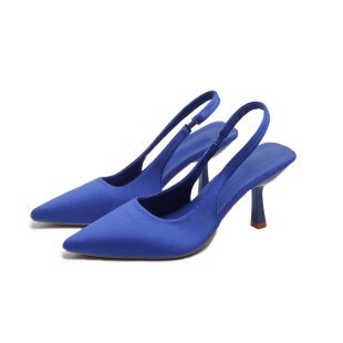 Damen Slingback-Pumps mit spitzem Design und elegantem Absatz EB