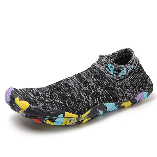 Damen Sportliche Wasserschuhe mit flexiblem Strick-Obermaterial EB