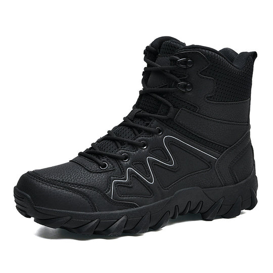 Herren Multifunktionale Trekkingboots mit hohem Knöchelschutz und rutschfester Sohle EB