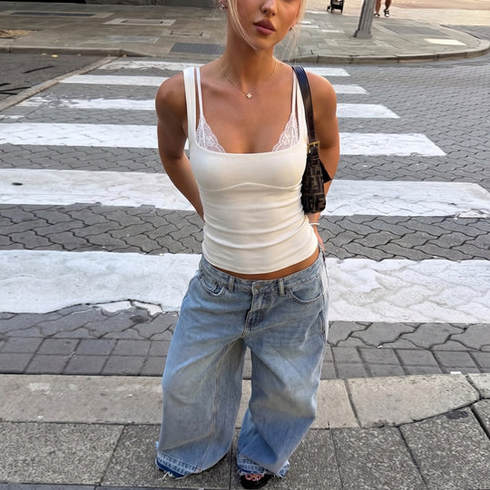 Damen stylisches Trägershirt EB