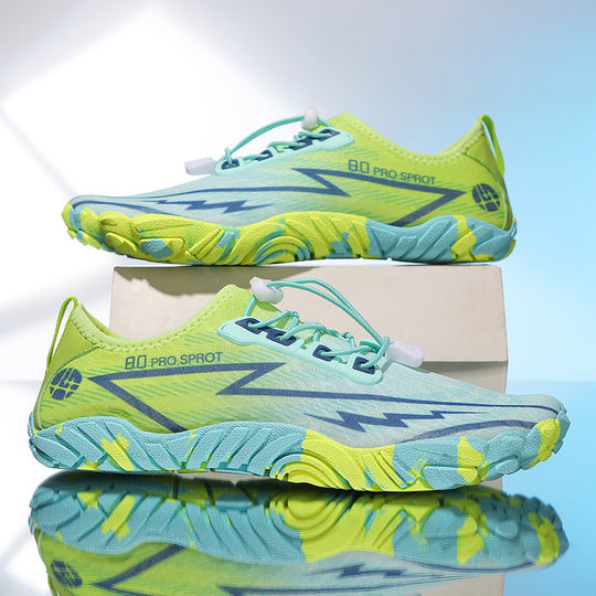 Damen Wasserfeste und flexible Sportschuhe mit elastischem Schnellschnürsystem EB