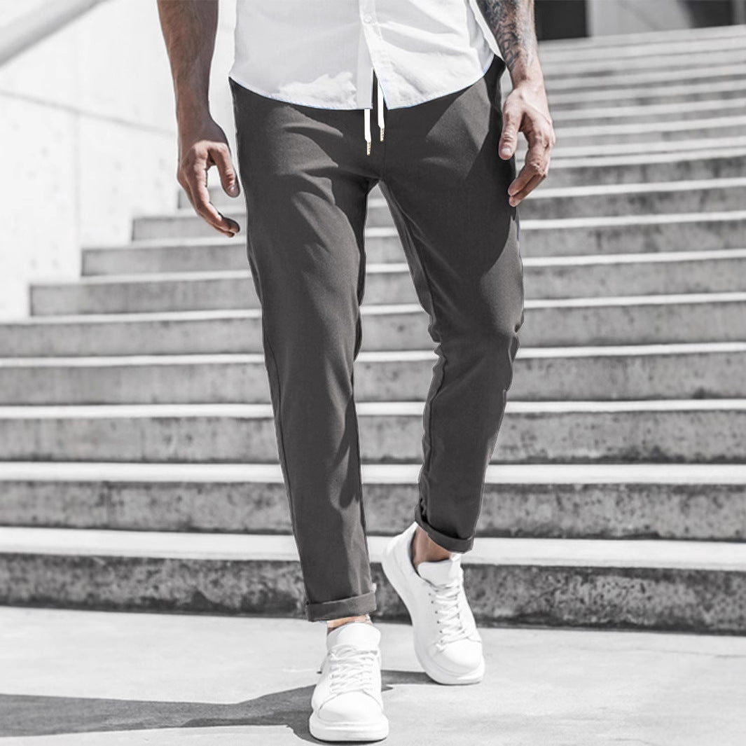 EB Herren Freizeithose mit Kordelzug und Seitentaschen
