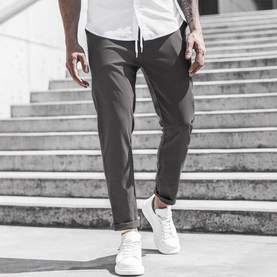 EB Herren Freizeithose mit Kordelzug und Seitentaschen
